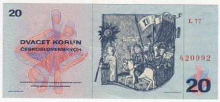 Csehszlovákia 1970. 20K T:I
