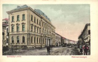 Máramarossziget, Sighetu Marmatiei; Igazságügyi palota, kiadja Kaufmann Abr. és fiai / Palace of Justice