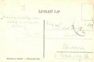 Bátorkeszi, Bátorove Kosihy; Református templom, Fő utca, Strausz Samu üzlete, kiadja Hollander J. /...