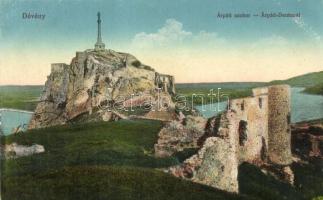 Dévény, Theben am Donau, Devín; Árpád szobor / monument (EK)