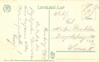 Dévény,  Theben am Donau, Devín; Árpád szobor / monument (EK)