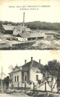Köbölkút, Gbelce; Brutsy János gőz fedélcserép és téglagyára / brick factory