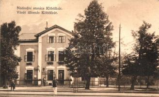 Köbölkút, Gbelce; vasútállomás / railway station