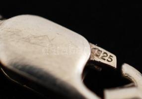 Ezüst fonott karlánc, Ag.(925), 7,5gr., jelzett,18cm /Silver braided bracelet, Ag. (925), 7,5gr., ma...
