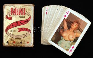 54 db-os mini erotikus kártya eredeti dobozában