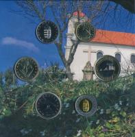 2010. 5Ft-200Ft 6klf db + "Pécs 2010 Európa Kulturális Fővárosa" Ag (999) emlékérem, szett...