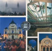 2010. 5Ft-200Ft 6klf db + "Pécs 2010 Európa Kulturális Fővárosa" Ag (999) emlékérem, szett...