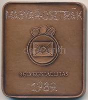 1989. "Magyar Bélyeggyűjtők Országos Szövetsége Budapest / Magyar-Osztrák Bélyegkiállítás 1989&...
