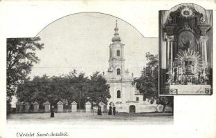 Szentantal, Svaty Anton; Római katolikus templom, belső / Roman Catholic church, interior (EK)