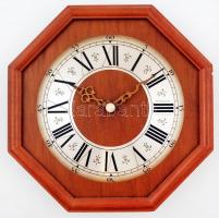 Quartz falióra és asztali óra, 30×30 cm, m:24 cm