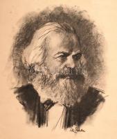 Ék Sándor (1902-1975): Nie wieder Krieg. Propaganda plakátterv. Vegyes technika, papír, jelzett a há...