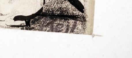 Ék Sándor (1902-1975): Forradalmi munkások kivégzése. Propaganda plakátterv. Vegyes technika, papír,...