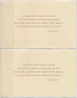 2000. 2000Ft "Millennium" (2x) sorszámkövetők T:I Eredeti bontatlan díszcsomagolásban!