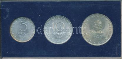 1948. 5Ft Ag "Petőfi" + 10Ft Ag "Széchenyi" + 20Ft Ag "Táncsics" &quot...