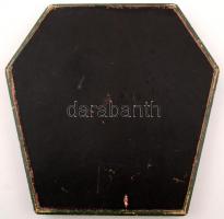 Ezüst (Ag.) nyeles, gazdagon díszített kínáló készlet (tortalapátok, villák, kanál), Geller I., Arad...