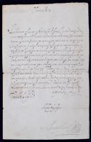 1602 I. Miksa bajor herceg saját kézzel írt, aláírt levele IV. Henrik francia királynak személyes és kisebb államügyekben. Címeres viaszpecséttel. / 1602 Autograph signed letter of Maximilian I Duke Elector of Bavaria to Henry IV king of France on personal and minor state affairs. With wax seal on it.