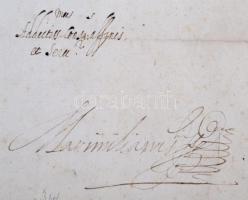 1602 I. Miksa bajor herceg saját kézzel írt, aláírt levele IV. Henrik francia királynak személyes és...