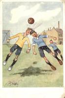 Football match, B.K.W.I. 228-2. s: Schönpflug (EK)