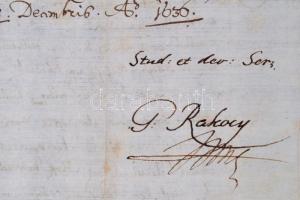 1636 I. Rákóczi György erdélyi fejedelem (1630-1648) Pázmány Péter esztergomi érseknek címzett magya...