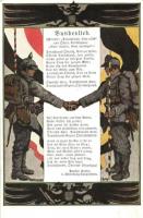 Bundeslied / Viribus Unitis propaganda card, Kriegspostkarte No. 92. s: Keltnacker