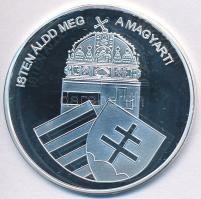 DN "Nemzetünk nagyjai - Kossuth Lajos" Ag emlékérem tanúsítvánnyal (10,37g/0.999/35mm) T:P...