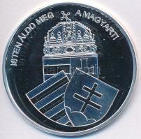 DN "Nemzetünk nagyjai - Károly Róbert" Ag emlékérem tanúsítvánnyal (10,37g/0.999/35mm) T:P...