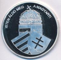 DN "Nemzetünk nagyjai - Deák Ferenc" Ag emlékérem tanúsítvánnyal (10,37g/0.999/35mm) T:PP