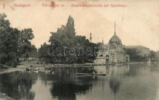 Budapest, XIV. Zugló, 12 db vegyes képeslap, Városliget, Hősök tere, Vajdahunyad vár, vegyes minőség