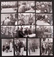 1945 Háborús bűnösök kivégzése, Rózsa György fotóriporter hagyatékában őrzött 44 db korabeli negatívjáról készült mai nagyítások (teljes képriport), 9x13 cm