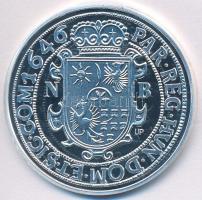 DN "Magyar tallérok utánveretben - I. Rákóczi György tallérja 1646" Ag emlékérem tanúsítvá...