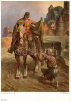 15 db RÉGI használatlan művész motívumlap, köztük Hans Stubenrauch 'Legenda' sorozatának 6...