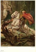 15 db RÉGI használatlan művész motívumlap, köztük Hans Stubenrauch 'Legenda' sorozatának 6...