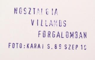 cca 1987-1989 Budapest, Nosztalgia villamosok építése, forgalomba helyezése, Karai S. felvételei, 36...