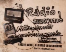 cca 1940-1950 Fekete György (1904-1990) budapesti fényképész specialitása a mozikban nagyfilmek előt...