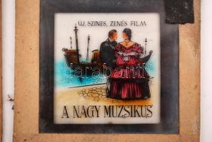 cca 1940-1950 Fekete György (1904-1990) budapesti fényképész specialitása a mozikban nagyfilmek előt...