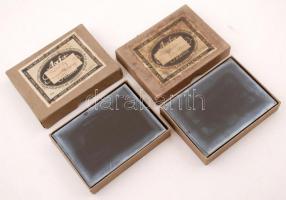 cca 1930 Mosonmagyaróváron készült 30 db negatív felvétel üveglemezen, tájképek, épület felvételek, ...