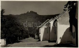 1936 Velem, utcakép, Szent Vid templom, photo