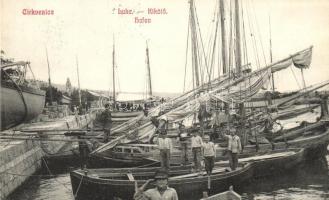Crikvenica, Luka / kikötő, hajók / port, ship