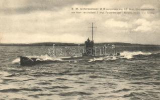 Első világháborús K.u.K. tengeralattjáró, SM Unterseeboot U9 / WWI K.u.K. submarine