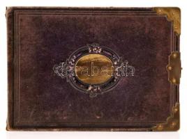 cca 1870 A Traiber, később Vasváry család fényképalbuma 39 fotóval a családról és rokonairól. Képalá...