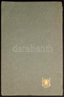 cca 1900 Debrecen, függönyszövet kiállítási fotója, Némethi fotó, a beragasztott papír sérült, de a ...