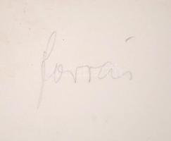 cca 1930 Foto Forrai: Szentpál Olga mozgásművészeti tánccsoportjáról készített, hátoldalán ceruzával...