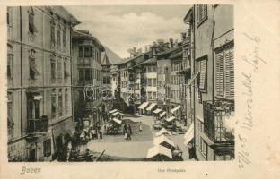 Bolzano, Bozen; Der Obstlpatz / fruit market