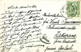 Wer'n ma gleich han'n!, Wiener Typen art postcard, B.K.W.I. 971-5. s: Carl Josef