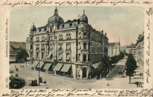 Graz, Café Kaiserhof mit Theehof / coffe house with tea house