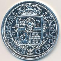 DN "Történelmi féltallérok utánveretben - Apafi Mihály féltallérja 1663." Ag emlékérem tan...