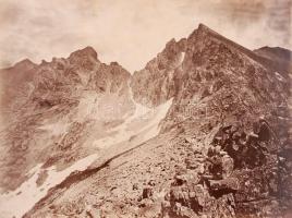 cca 1870 Divald (Diwald) Károly: Képek a Magas Tátrából fényképezte Divald Károly. Eperjes és Budape...