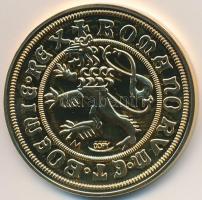 DN "Történelmi aranypénzek - IV. Károly 1355. 10 dukát" aranyozott Cu-Ni utánveret "C...