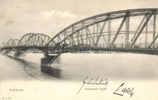 Komárom, Komárno; Erzsébet híd / bridge