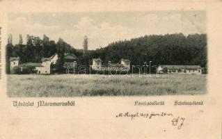 1899 Szlatinafüred, Slatina (Aknaszlatina, Máramaros); Pável sósfürdő / spa